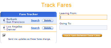 CheapAir Fare Tracker