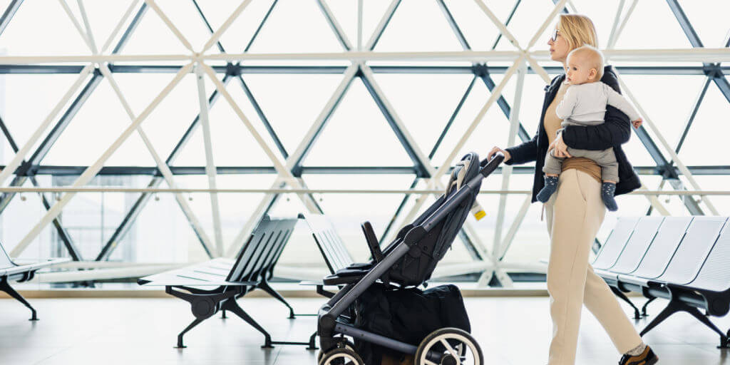 What Parents Need to Know About Flying with Strollers and Car Seats -  CheapAir